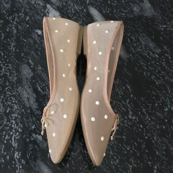 BRAND NEW ON.34TH ELEGANT BALLET FLATS with POLKA FOTS - Picture 13 of 16